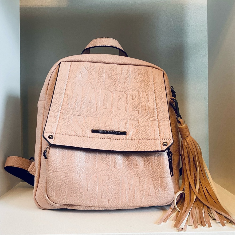 Steven Madden Pink Backpack